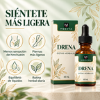 MEEVYA DRENA™ – Gotas Herbales de Apoyo Linfático, 60 ml