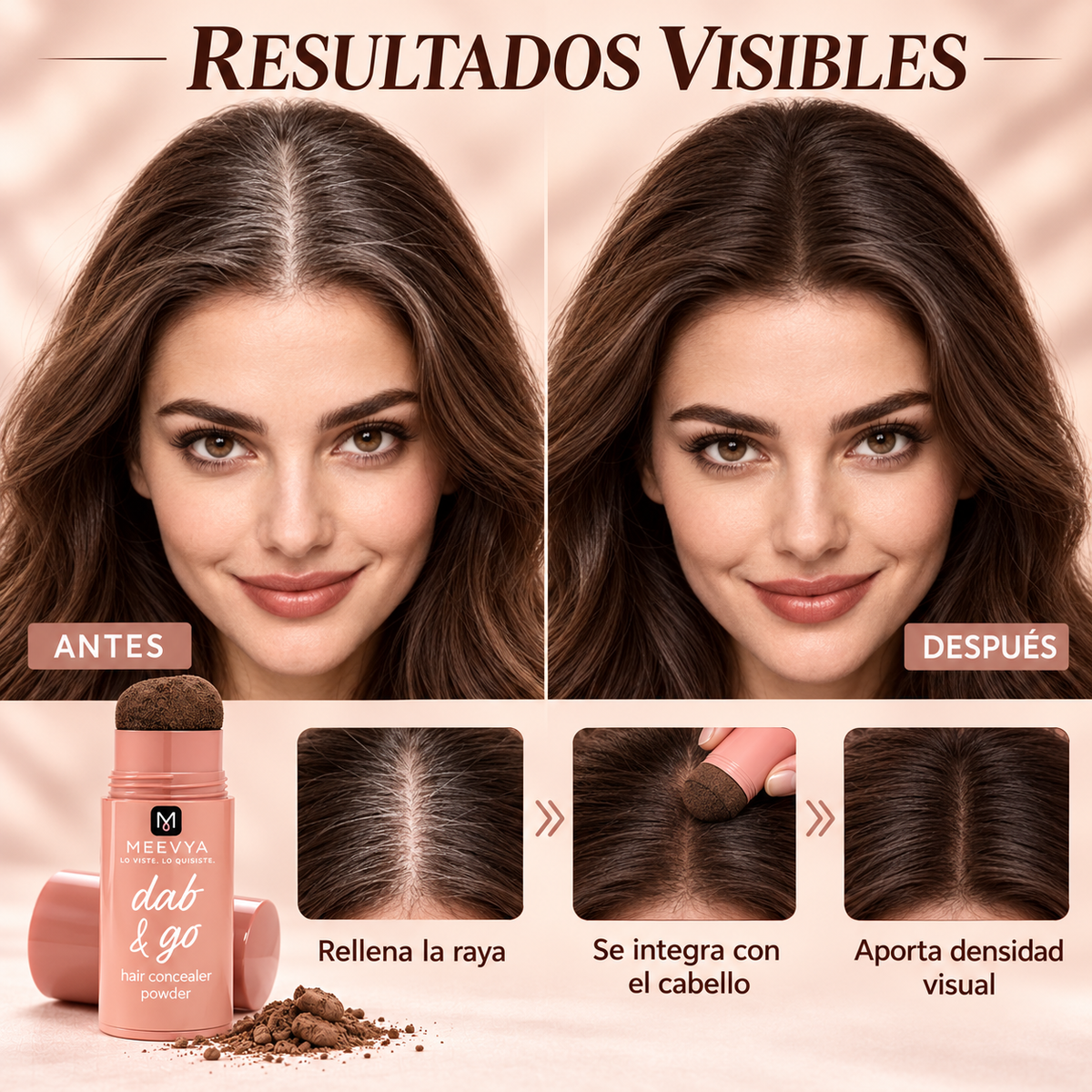 Dab & Go™ – Polvo Corrector Capilar