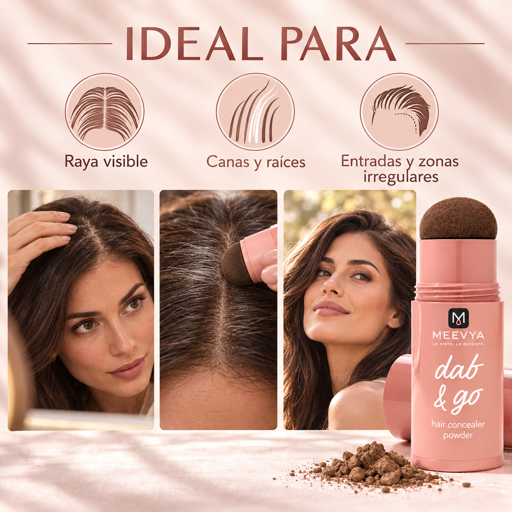 Dab & Go™ – Polvo Corrector Capilar