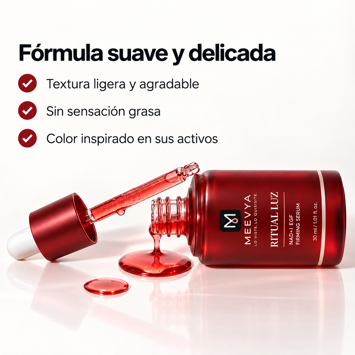 RITUAL LUZ | NAD+ EGF + COLÁGENO | 30 ml